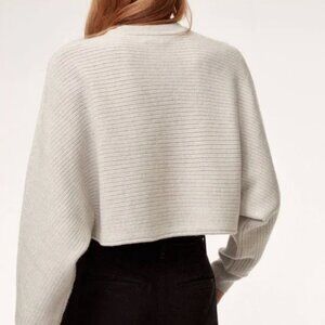 WILFRED FREE Aritzia Lolan Cropped Oversized Merino Wool Sweater Size 3